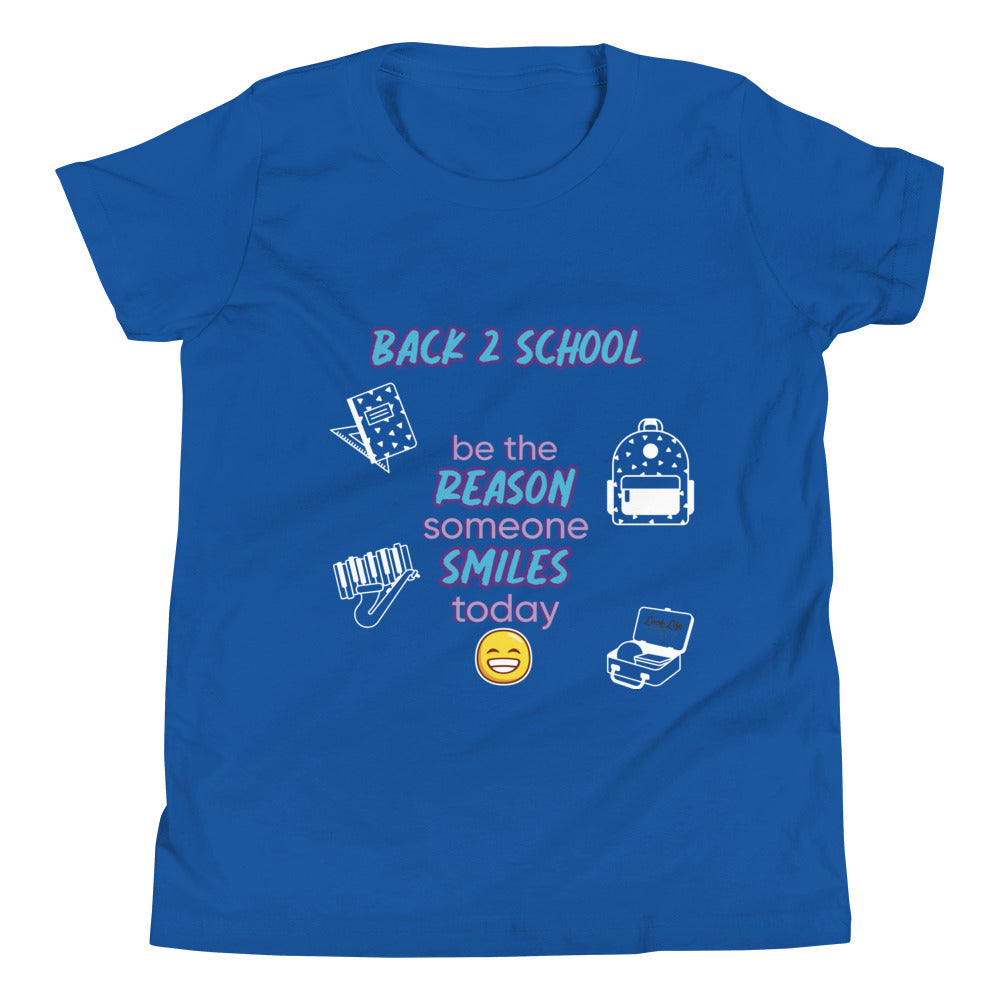 Smile - Back 2 School - Youth Short Sleeve T-Shirt