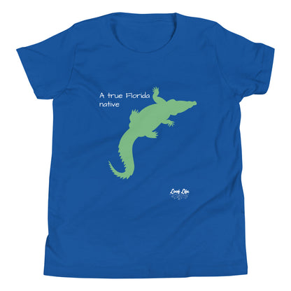 FL Native - Gator - Youth Short Sleeve T-Shirt