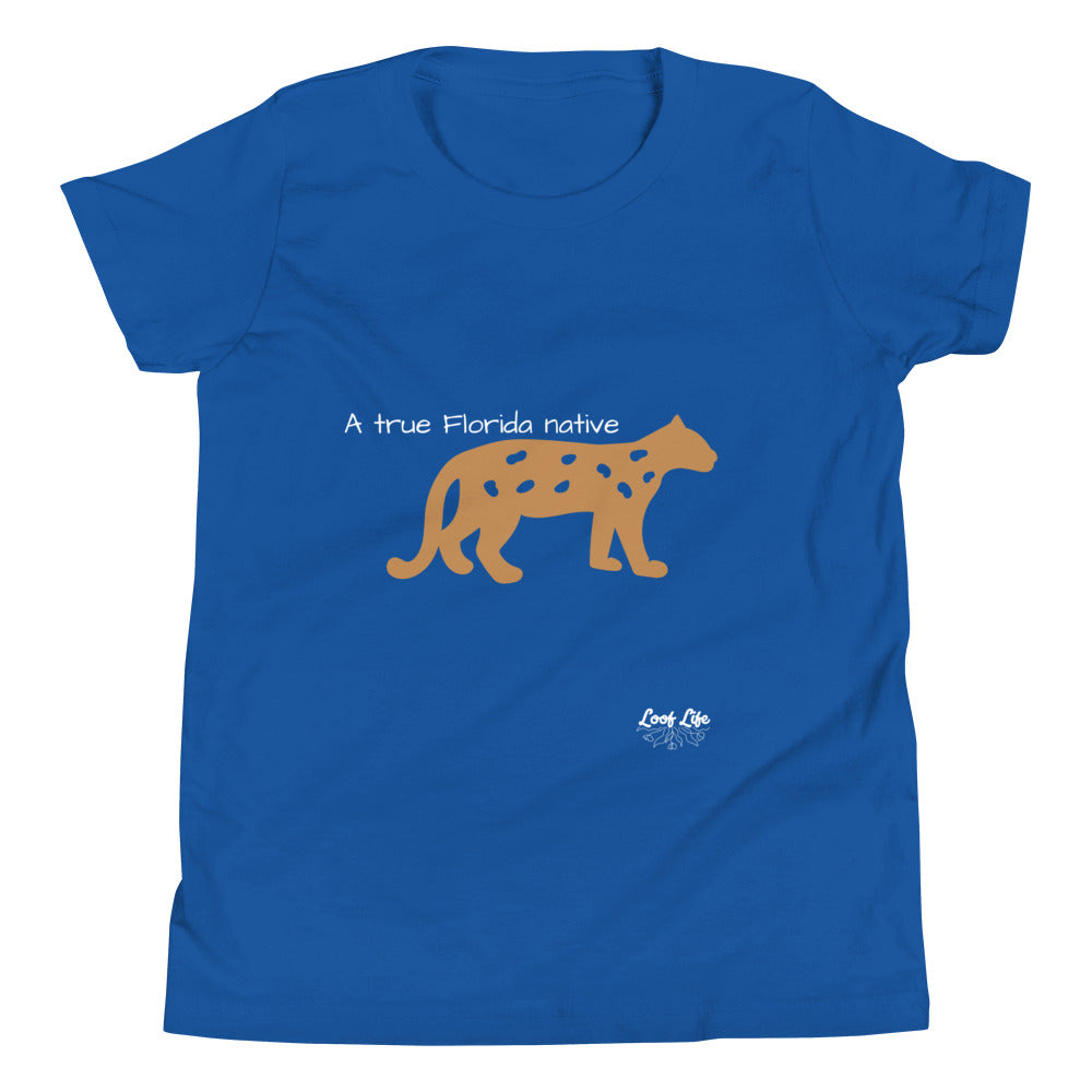 FL Native - Panther - Youth Short Sleeve T-Shirt
